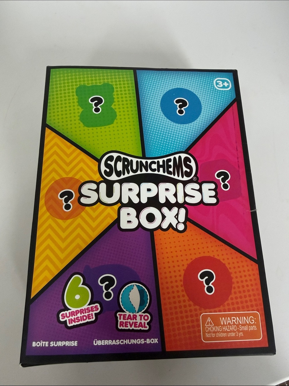 Scrunchems surprise box with 6 surprises